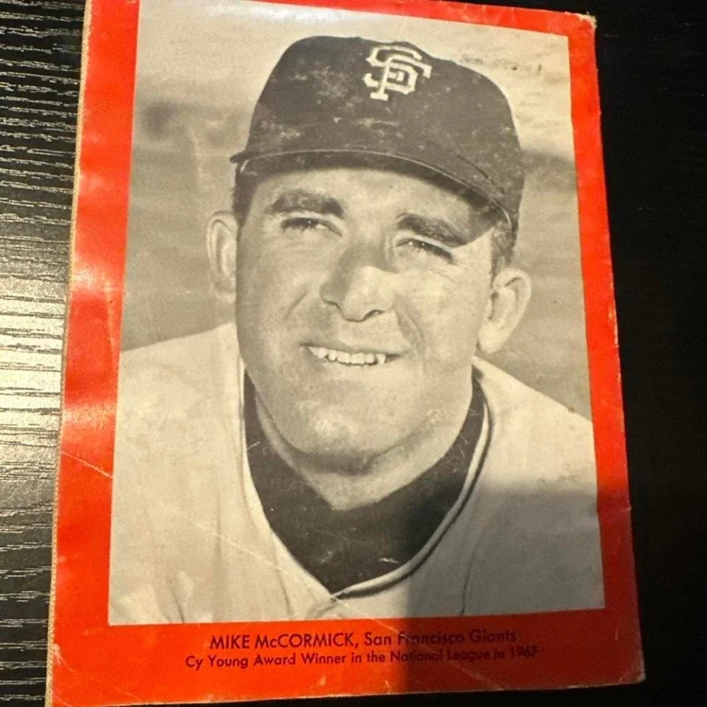 1968 Who's Who in‎ Baseball Carl Yastrzemski Cover 53rd Edition